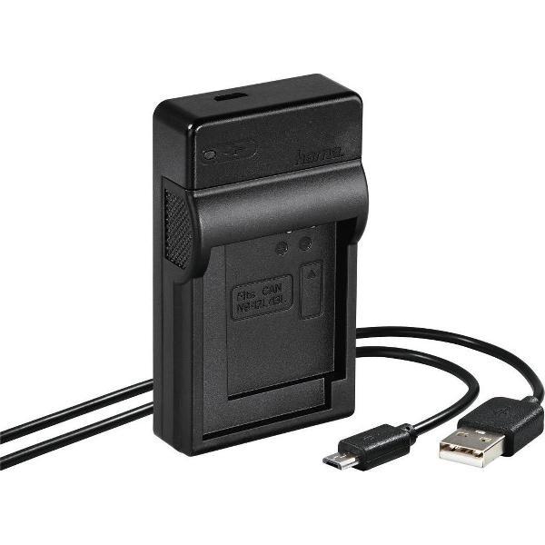 Hama USB lader voor Canon NB-12L/13L