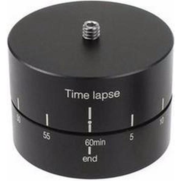 360 Timelapse rotator van metaal voor GoPro en andere camera's (max bereik 360 graden in 60 min) / HaverCo