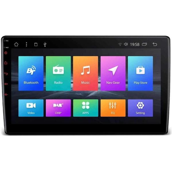 Universeel 1 DIN naar 2 DIN 10.1 INCH Android 8.1 NAVIGATIE Octa-Core 32 GB ROM