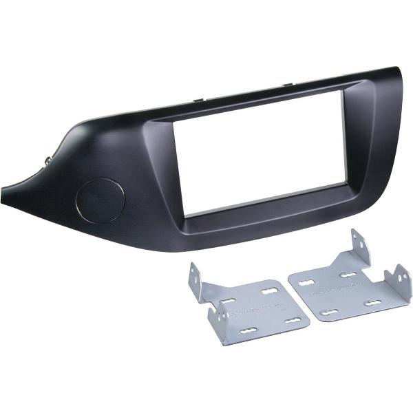 2-DIN Paneel Kia Cee'd 2012-2018 Kleur: Zwart