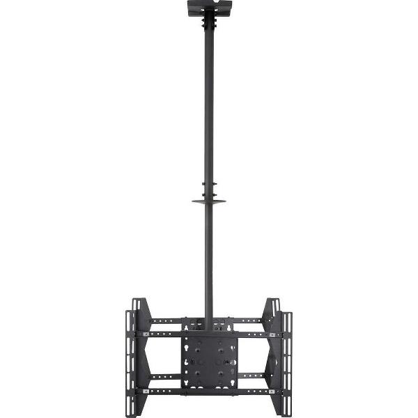 SpeaKa Professional Double TV-plafondbeugel 81,3 cm (32) - 165,1 cm (65) Kantelbaar