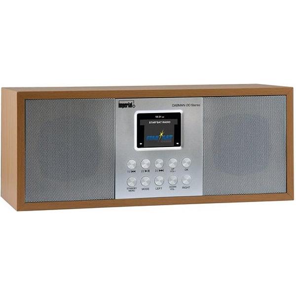 Imperial DABMAN i30 Stereo DAB+ FM en Internet Radio met bluetooth | hout