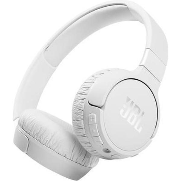 JBL Tune 660NC Wit - Draadloze on-ear Noise Cancelling koptelefoon