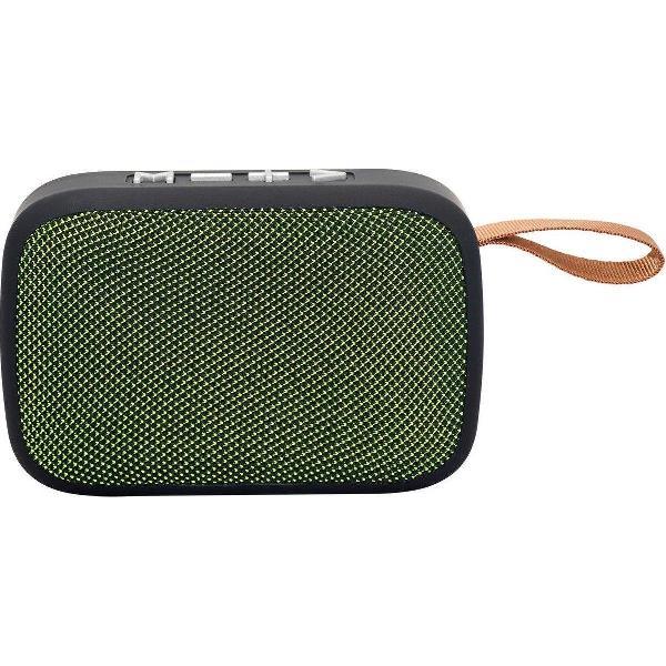 Draadloze Bluetooth Speaker - Aigi Trunck - Groen - BES LED