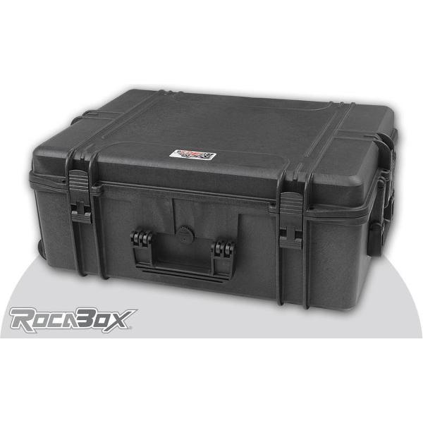 Rocabox - Universele koffer - Waterdicht IP76 - Zwart - RW-6246-25-BF - Plukschuim