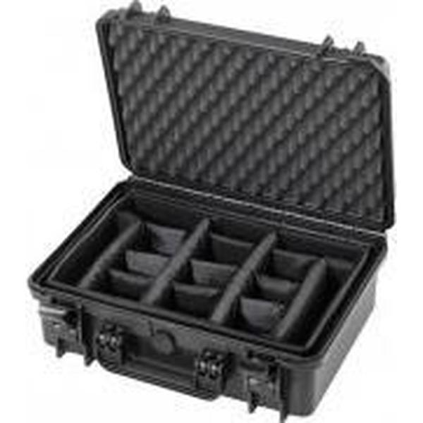 Gaffergear camera koffer 043 zwart - Met klittenband vakverdeling - 36,600000 x 17,600000 x 17,600000 cm (BxDxH)