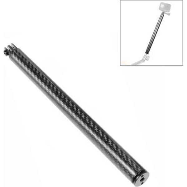 PULUZ 275 mm aluminiumlegering koolstofvezel drijvend drijfvermogen Selfie-stick verlengarmstangen voor GoPro HERO9 Black / HERO8 Black / HERO7 / 6/5/5 sessie / 4 sessies / 4/3 + / 3/2/1, DJI Osmo Action en andere Actiecamera's