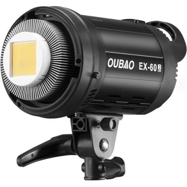 TRIOPO EX-60W studioflitser Ingebouwd warmteafvoer systeem met EX-60III LED enkel licht