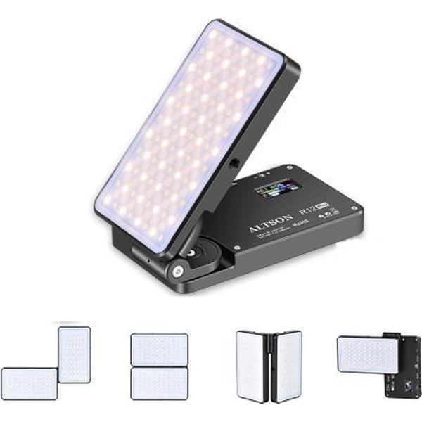 ALTSON R12 Pro 316 LED's 20W 2600-12000K Opvouwbaar RGB-invullicht fotografielicht