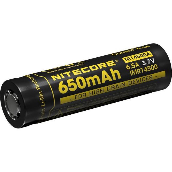 Nitecore IMR 14500 650mAh Batterij Oplaadbaar