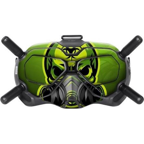 Sunnylife FV-TZ453 PVC-antikras- en niet-plakkerige beschermende sticker voor DJI FPV-bril V2 (8 spookmasker)
