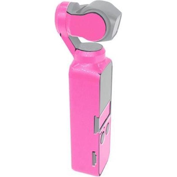 2 STUKS Fluorescerende kleur Waterproof All-surround zelfklevende sticker voor DJI OSMO Pocket (roze)