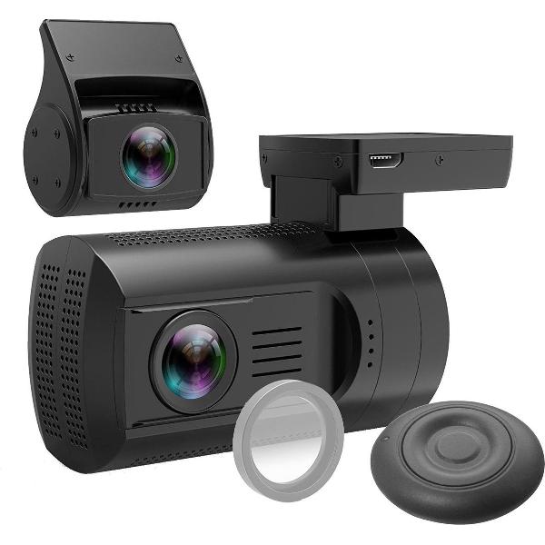 Mini 0906 4K 2CH Dual GPS dashcam voor auto