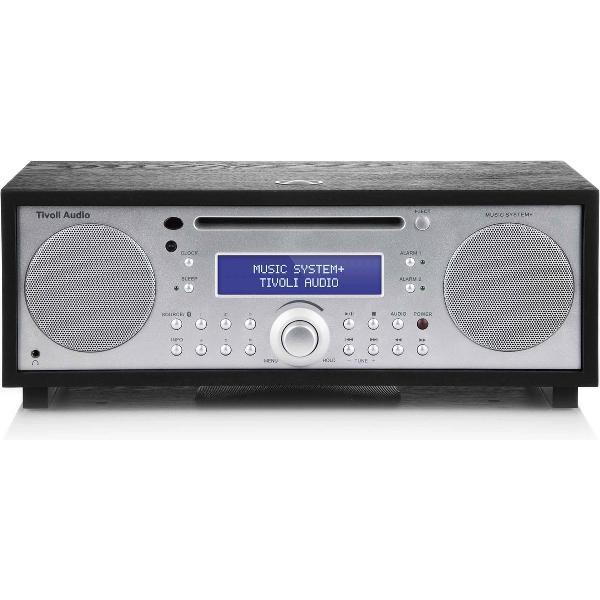 Tivoli Audio Music System+ Alles-in-één Hifi-systeem Zwart Essen/Zilver
