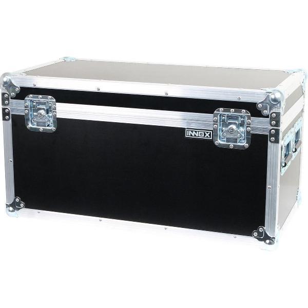 Deze flightcase is 'built like a tank' en overleeft zo zelfs intensieve en ruige omstandigheden. De case heeft netto binnen-afmetingen van 80 x 40 x 40 cm. Dankzij de stapelhoeken zijn meerdere cases makkelijk te stapelen.