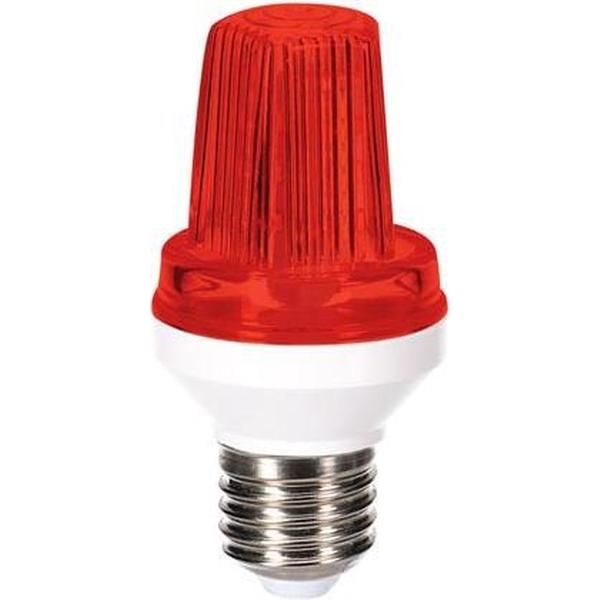 Velleman MINI LEDFLITSLAMP - E27 - 3 W - ROOD (HQPL11028)