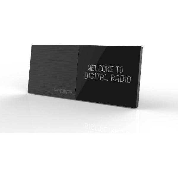 POP Adapter radio Digitaal Zwart