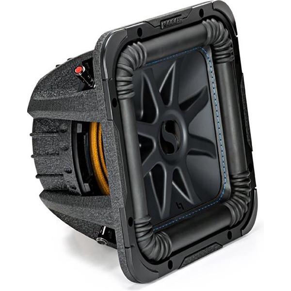 Kicker L7S Solo-Baric 10 Inch 1200 Watt 2 Ohm DVC Square Subwoofer | 44L7S102
