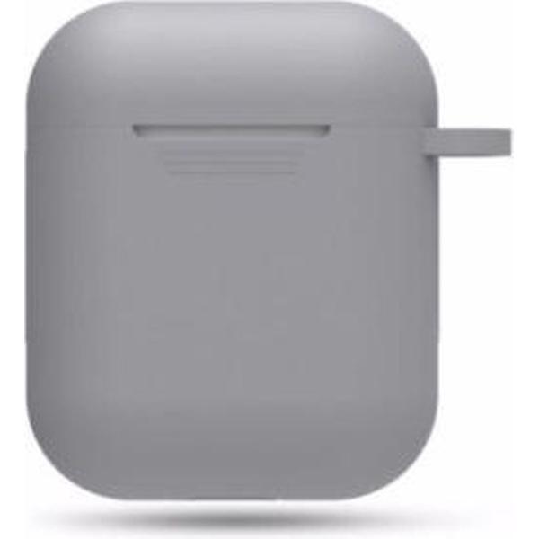 Hidzo hoes voor Apple's Airpods - Siliconen - Grijs