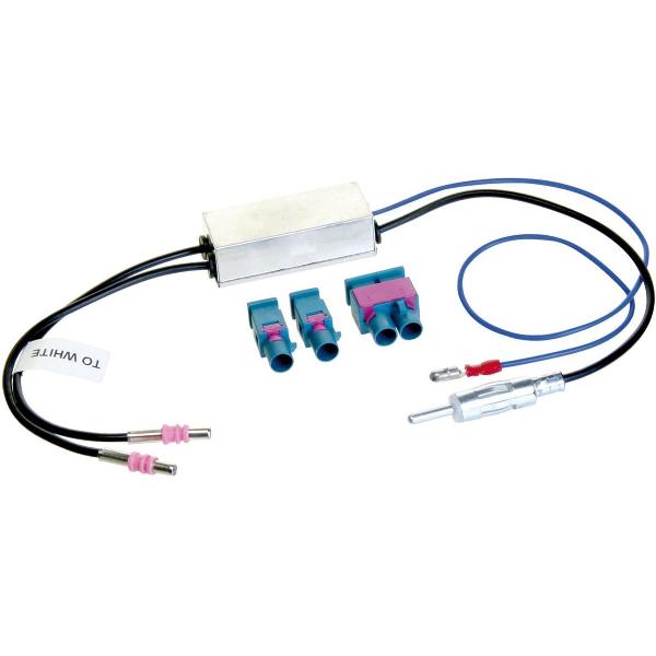 ACV Antennenadapter 2x Fakra > DIN > 2x Fakra /1x Doppel-Fakra