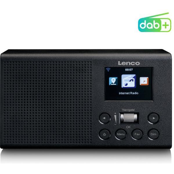 Lenco DIR-60BK - Radio - Internet radio - Bluetooth en wifi - Zwart