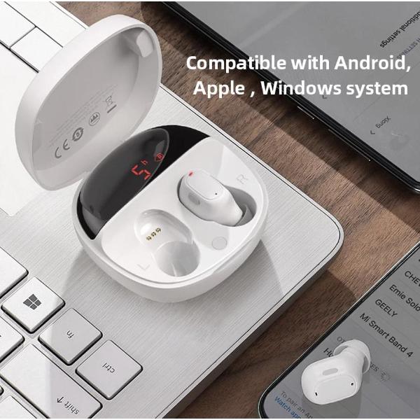 Baseus Encok WM01 Plus True Wireless Earphones TWS Bluetooth 5.0 - Wit