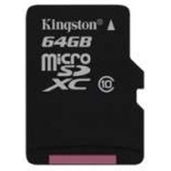 SDCX10/64GBSP 64GB Micro SDXC Class 10 Flash Card Single Pack w/o Adapter