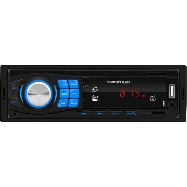 TechU™ Autoradio T87 – 1 Din + Afstandsbediening – Bluetooth – AUX – USB – SD – FM radio – Handsfree bellen