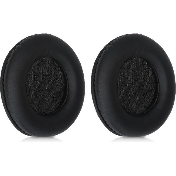 kwmobile 2x oorkussens voor Sony MDR-DS7000 / RF6000 / RF6500 / CD470 koptelefoons - imitatieleer - voor over-ear-koptelefoon - zwart