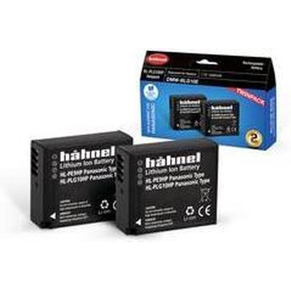 Hähnel HL-PLG10, 2er Camera-accu Vervangt originele accu DMW-BLG10E 7.2 V 1000 mAh