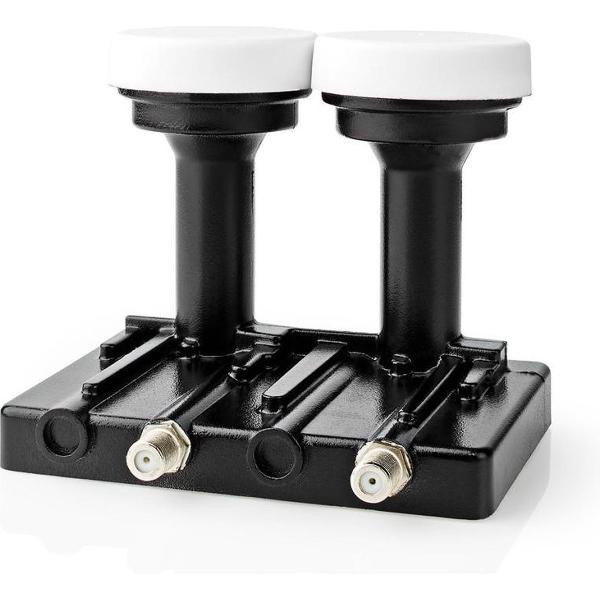 Nedis SLNBTM43BK Universele Lnb Twin Monoblock 4.3 Ruisgetal 0,2 - 0,85 Db