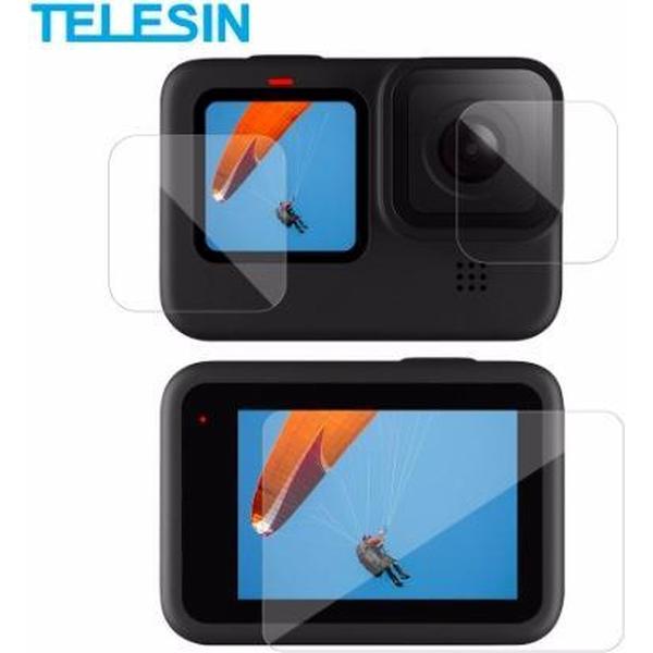 PRO SERIES Kit Tempered Glass Protector ( 1x LCD + 1x Lens + 1x LCD Klein ) Geschikt voor GoPro Hero 9