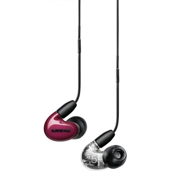 Shure AONIC 5 Headset In-ear 3,5mm-connector Rood