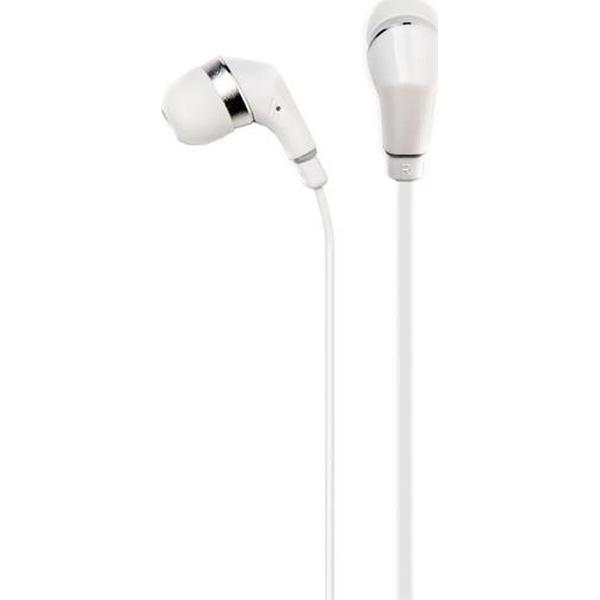 Grab 'n Go Earphone 3,5mm met microfoon - wit