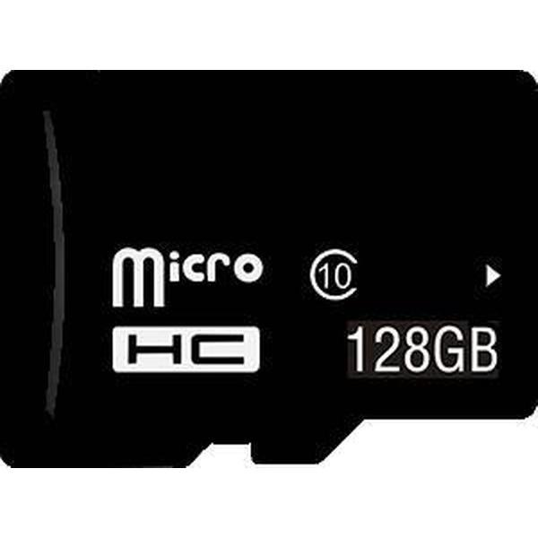 DW4Trading® Ultra micro SD flash kaart 128 GB Class 10 + adapter
