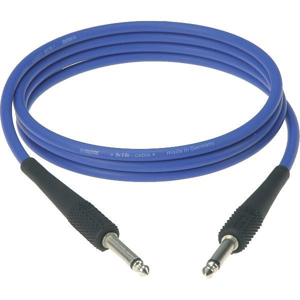 Instrumentenkabel 1,5m blauw KIK, KIK1,5PP BL