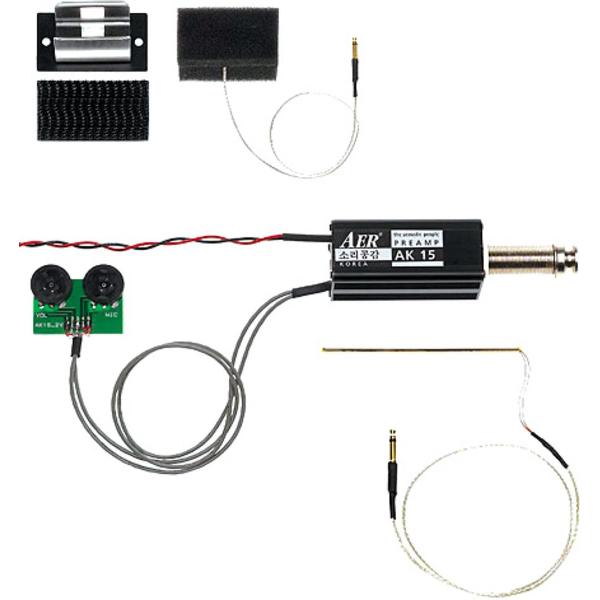 AK15 plus pick-up-systeem Western- en klassiekgitaar