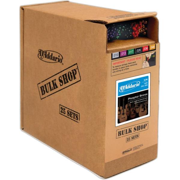 EJ16-B25 12-53 Bulk Shop Phosphor Bronze 25 Sets