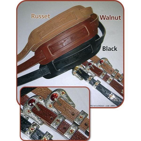 gitaarband Tooled Vintage Russet