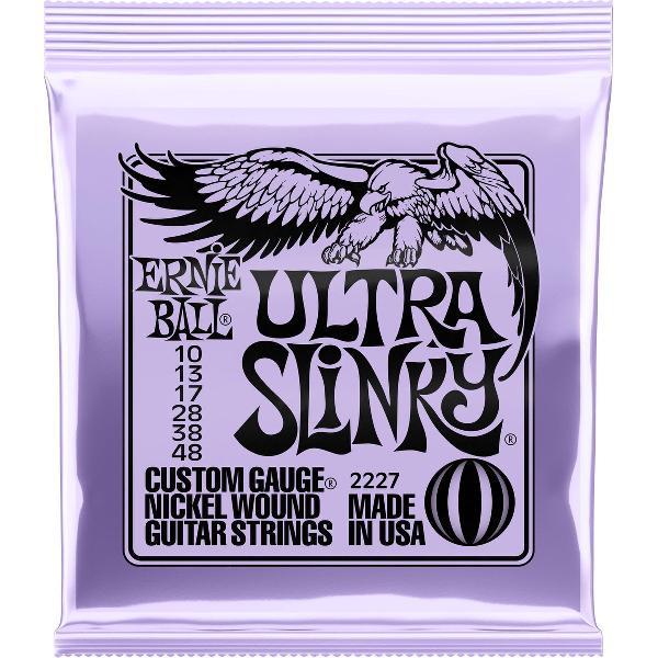 Ernie Ball 2227 Ultra Slinky Snaren Elektrisch