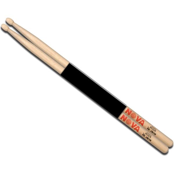 Nova Drum Sticks ROCK, Wood Tip