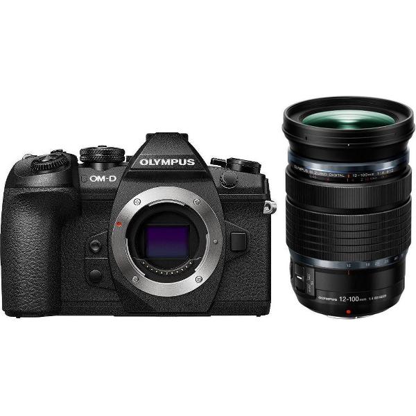 Olympus OM-D E-M1 Mark II + 12-100mm - Zwart