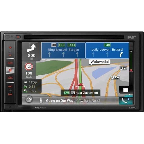 Pioneer AVIC-F980DAB 2 DIN 6.1 Navigatie / BT / DAB / Carplay approved incl. Pioneer DAB-Antenne