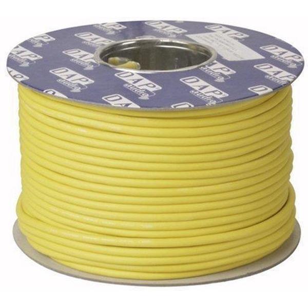 DAP Audio MC-226Y microfoon kabel geel, dubbele isolatie, 100 meter op rol