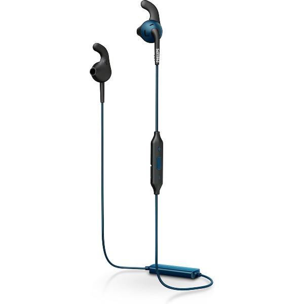 Philips ActionFit SHQ6500BL/00 - Bluetooth Sportoordopjes - Blauw