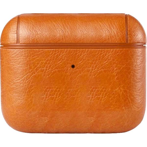 Apple AirPod Pro case - Lederlook - Lichtbruin