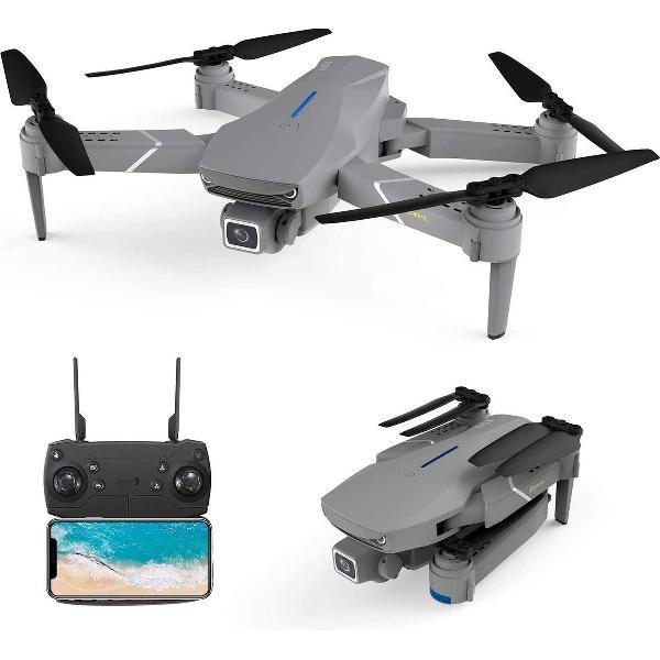 drones met camera for Volwassenen - ZINAPS E520S Pro GPS Drone met 4K HD Camera, 5G WiFi FPV levende transmissie, 250 m Range, 120 ° groothoek Follow-Me, 16 Min Vluchttijd, RC Quadcopter Folding Drone voor beginners