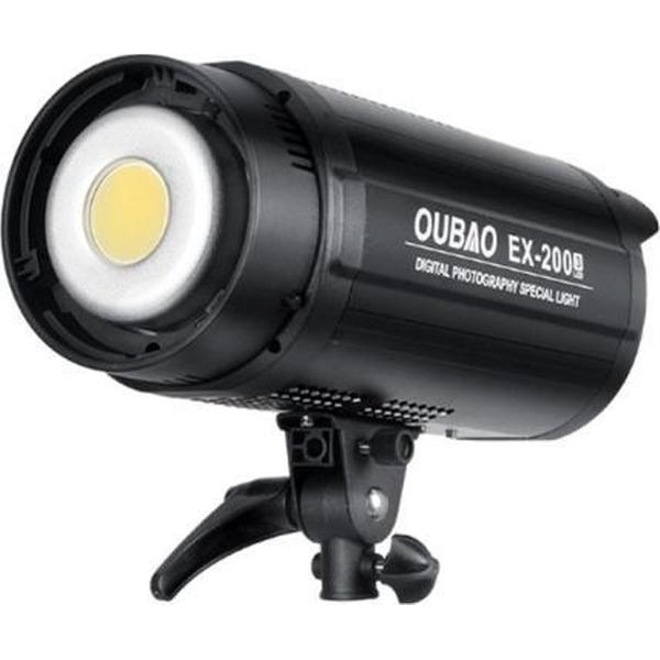 TRIOPO EX-200W studioflitser Ingebouwd warmteafvoer systeem met EX-200III LED enkel licht
