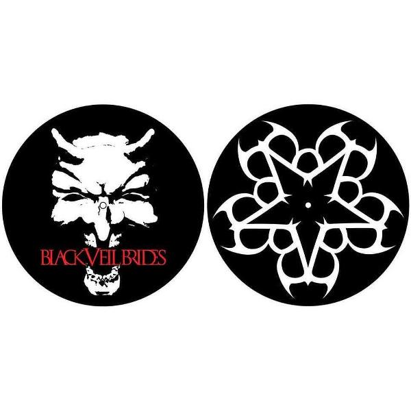 Black Veil Brides Platenspeler Slipmat Devil Multicolours