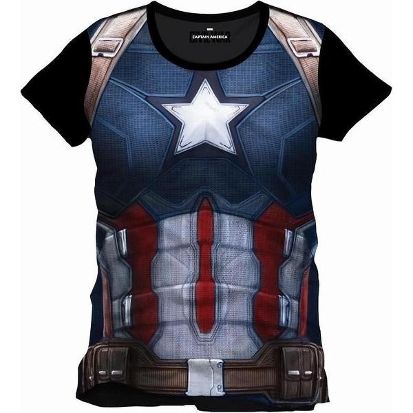 Merchandising CIVIL WAR - T-Shirt Captain Subli All (XL)